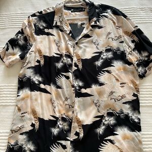 All Saints button up shirt